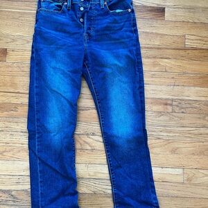 Levi's Women's Ankle & Cropped Jeans - Blue